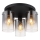 Globo - Loftlampe 3xE27/40W/230V diameter 40,5 cm sort