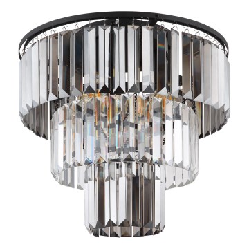 Globo - Loftlampe 3xE27/40W/230V diameter 40 cm sort