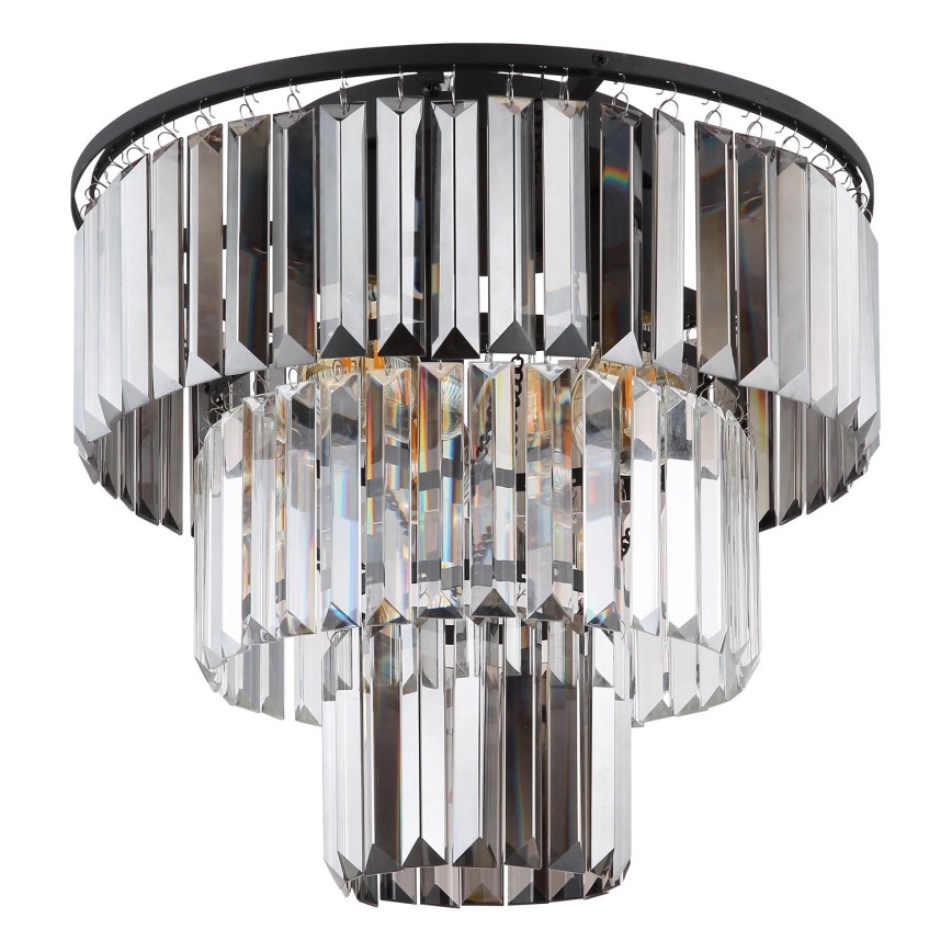 Globo - Loftlampe 3xE27/40W/230V diameter 40 cm sort