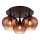 Globo - Loftlampe 3xE27/40W/230V diameter 45 cm kobber