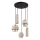 Globo - Loftlampe med wireophæng 3xE27/40W/230V + 2xGU10/10W