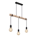 Globo - Loftlampe på ledning 3xE27/60W/230V