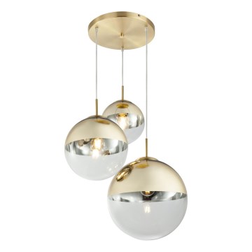 Globo - Lysekrone i en snor 3xE27/40W/230V