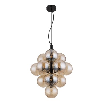 Globo - Lysekrone med wireophæng 13xG9/4W/230V