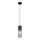 Globo - Pendel 1xE27/25W/230V diameter 10,5 cm sort