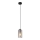 Globo - Pendel 1xE27/25W/230V diameter 11 cm sort