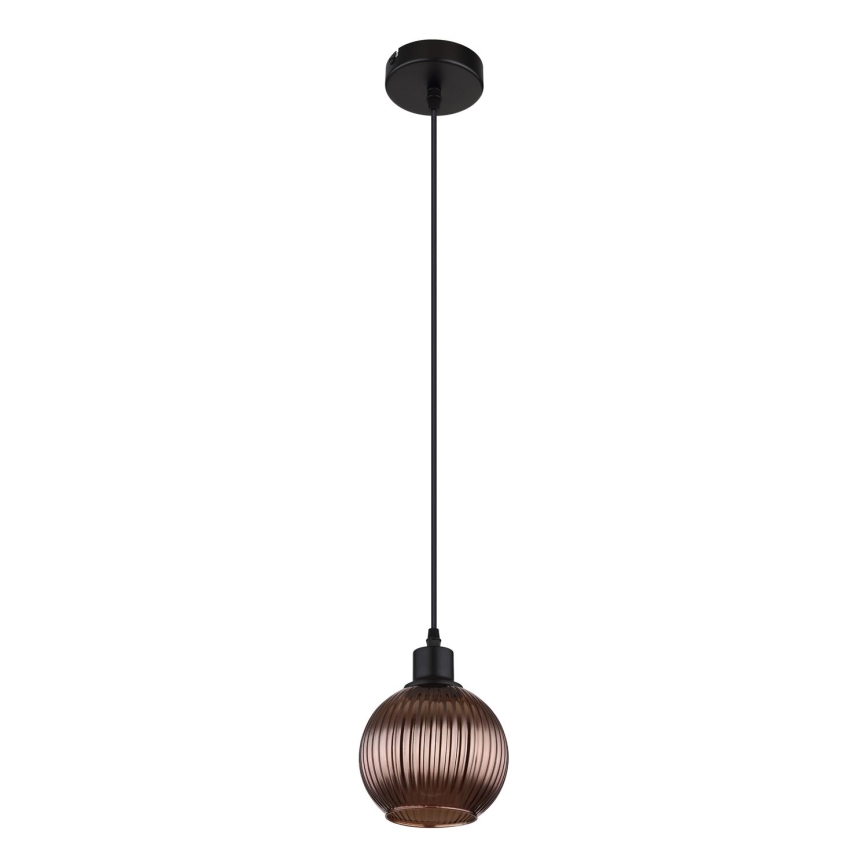 Globo - Pendel 1xE27/25W/230V diameter 15 cm kobber