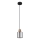 Globo - Pendel 1xE27/25W/230V sort diameter 12 cm