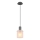 Globo - Pendel 1xE27/40W/230V diameter 18 cm hvid