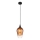 Globo - Pendel 1xE27/60W/230V diameter 18 cm kobber