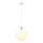 Globo - Pendel 1xE27/60W/230V diameter 29 cm hvid