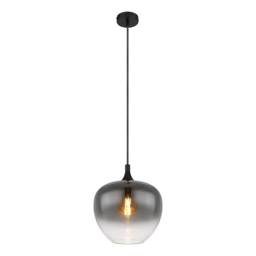 Globo - Pendel 1xE27/60W/230V diameter 29 cm sort