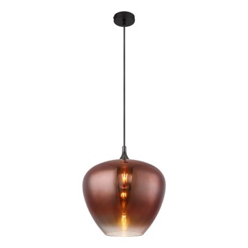 Globo - Pendel 1xE27/60W/230V diameter 40 cm kobber