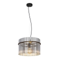 Globo - Pendel 1xE27/60W/230V diameter 40 cm sort