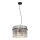 Globo - Pendel 1xE27/60W/230V diameter 40 cm sort