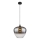 Globo - Pendel 1xE27/60W/230V diameter 40 cm sort