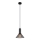 Globo - Pendel 1xE27/60W/230V sort