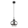 Globo - Pendel 1xE27/9W/230V diameter 21 cm sort