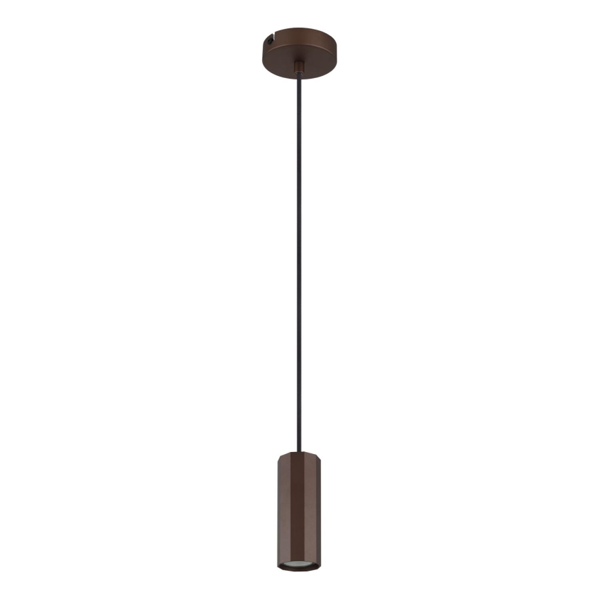 Globo - Pendel 1xGU10/25W/230V brun