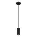 Globo - Pendel 1xGU10/25W/230V sort