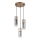 Globo - Pendel 3xE27/25W/230V bronze diameter 34 cm
