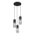 Globo - Pendel 3xE27/25W/230V diameter 30 cm sort