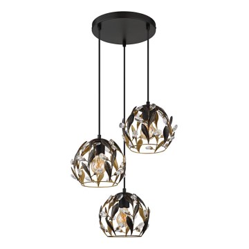 Globo - Pendel 3xE27/40W/230V diameter 41 cm