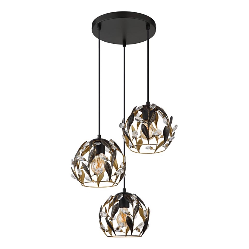 Globo - Pendel 3xE27/40W/230V diameter 41 cm