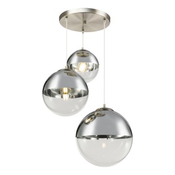 Globo - Pendel 3xE27/40W/230V diameter 51 cm