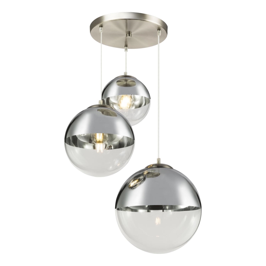 Globo - Pendel 3xE27/40W/230V diameter 51 cm