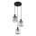 Globo - Pendel 3xE27/60W/230V diameter 32 cm sort