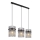 Globo - Pendel 3xE27/60W/230V sort