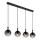 Globo - Pendel 4xE27/10W/230V sort