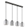 Globo - Pendel 4xE27/60W/230V skinnende krom