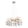 Globo - Pendel 8xG9/8W/230V diameter 61 cm skinnende krom