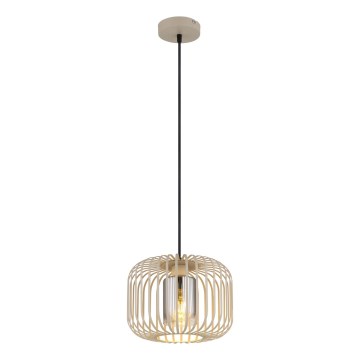Globo - Pendel med kabel 1xE27/40W/230V Ø 28 cm