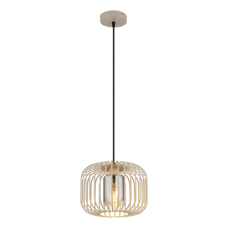 Globo - Pendel med kabel 1xE27/40W/230V Ø 28 cm