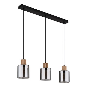 Globo - Pendel på kabel 3xE27/25W/230V