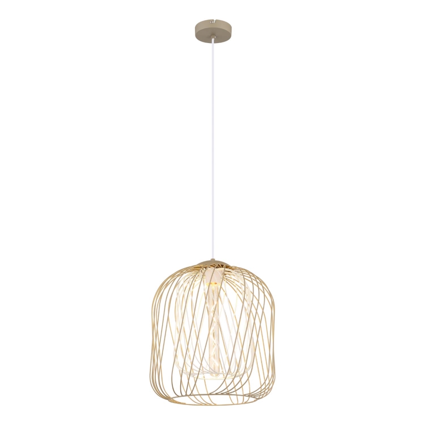 Globo - Pendel på ledning 1xE27/40W/230V Ø 35 cm