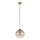 Globo - Pendel på wire 1x E27/60W/230V, messing
