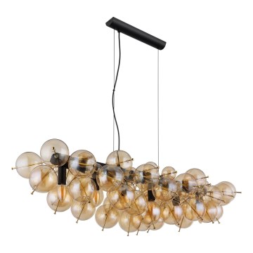Globo - Pendel på wire 6xE14/25W/230V guld