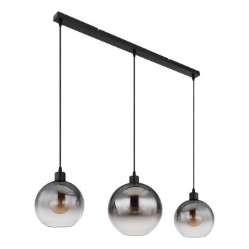 Globo - Pendelarmatur på kabel 3xE27/60W/230V