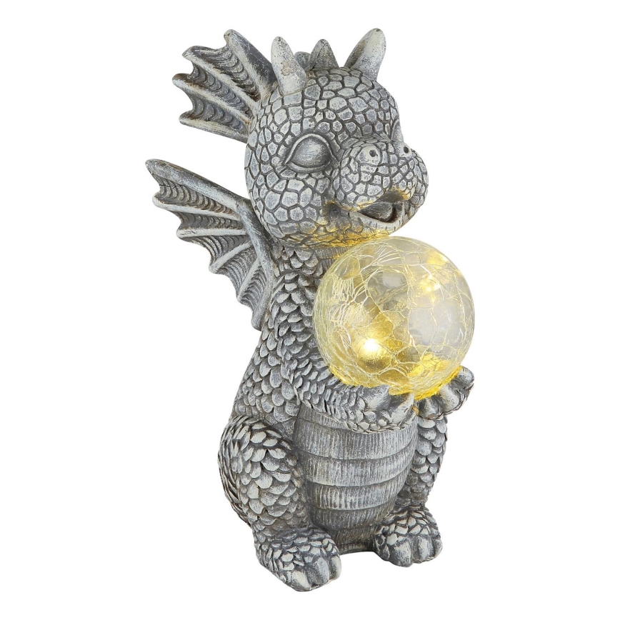 Globo - Soldrevet LED dekoration LED/0,02W/3V IP44 drage