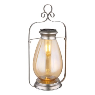 Globo - Soldrevet LED lanterne i papir LED/0,06W/3V IP44