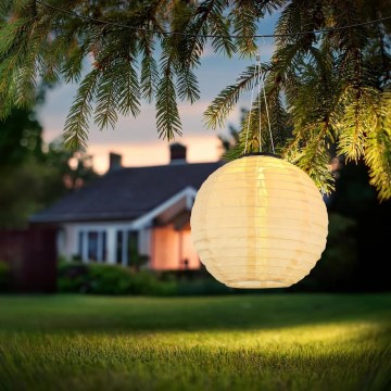 Globo - Soldrevet LED pendel LED/0,5W/3V IP44 beige