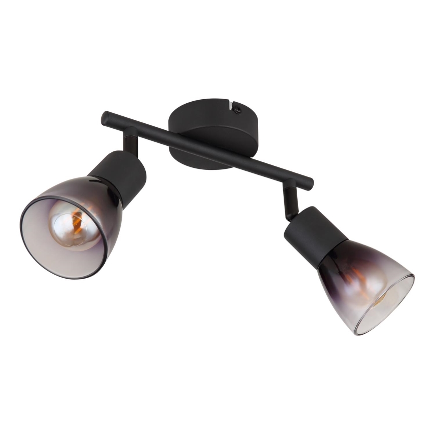 Globo - Spotlampe 2xE14/25W/230V sort