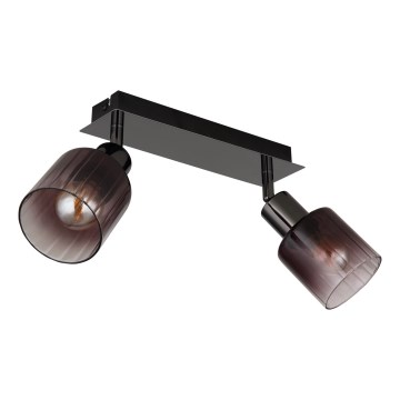 Globo - Spotlampe 2xE14/40W/230V sort