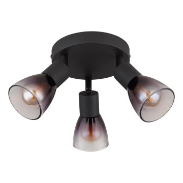Globo - Spotlampe 3xE14/25W/230V sort