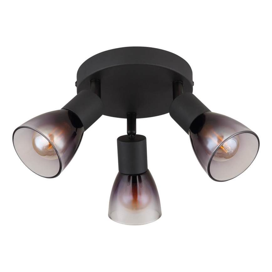 Globo - Spotlampe 3xE14/25W/230V sort