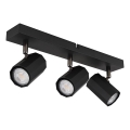 Globo - Spotlampe 3xGU10/25W/230V sort